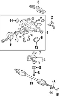 Foto de Sello de Pin Diferencial Original para Mitsubishi Dodge Eagle Plymouth Marca Mitsubishi Nmero de Parte MB393929