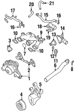 Foto de Emisor / Sensor de Temperatura de Refrigerante del Motor Original para Mitsubishi Marca Mitsubishi Nmero de Parte MD091056