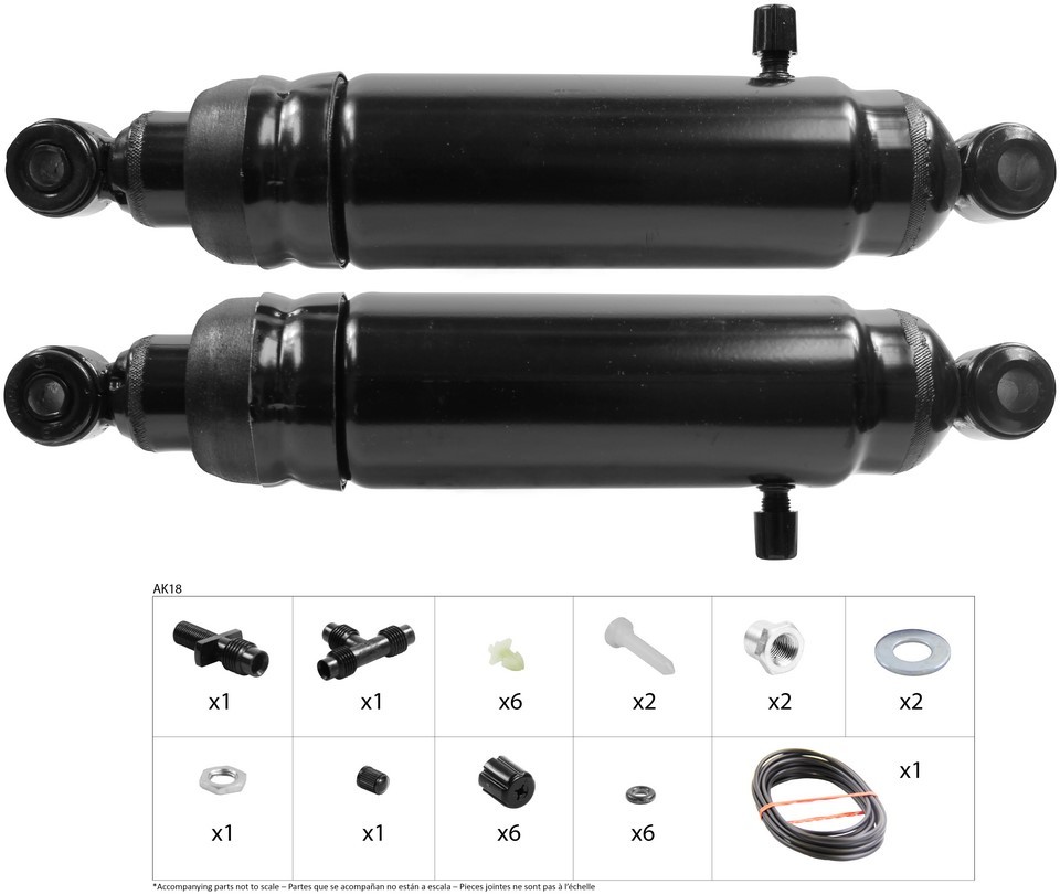 Foto de Amortiguador Max-Air para Ford Bronco Ford F-100 Ford F-150 Jeep Grand Cherokee Marca MONROE N�mero de Parte #MA773