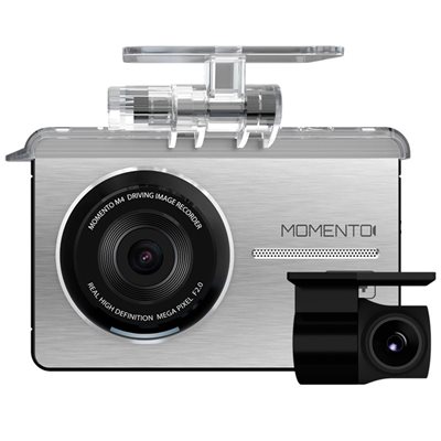 Foto de Momento M4 Dual HD Dash Cam con tarjeta de memoria de 16GB