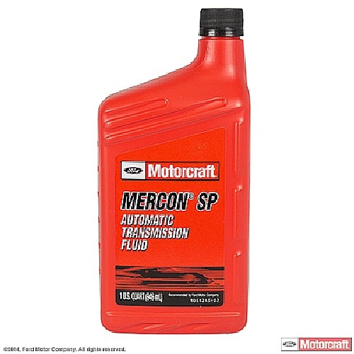 Foto de Liquido de Transmision Mercon SP - 1/4 Galon para Ford Explorer 2006 2007 2008 Ford Explorer Sport Trac 2007 2008 Lincoln Navigator 2006 2007 2008 Marca MOTORCRAFT Parte #XT-6-QSP