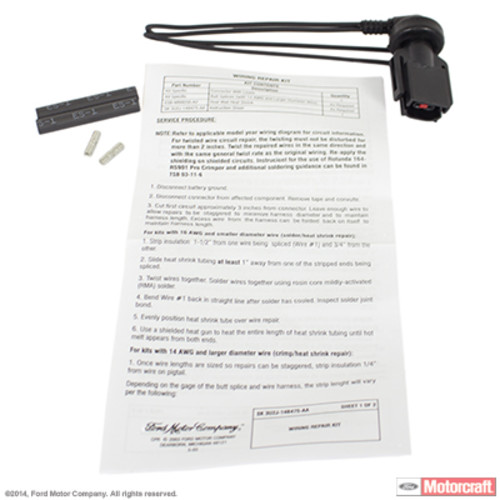 Foto de Conector del Sensor de Velocidad Frenos ABS para Ford Ranger 1997 Marca MOTORCRAFT Nmero de Parte WPT-1300