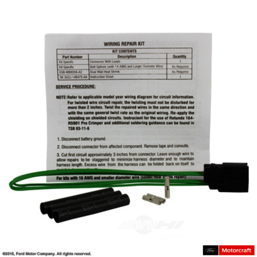 Foto de A / C Interruptor de presin Conector HVAC para Ford Explorer 2013 Marca MOTORCRAFT Nmero de Parte WPT-1400