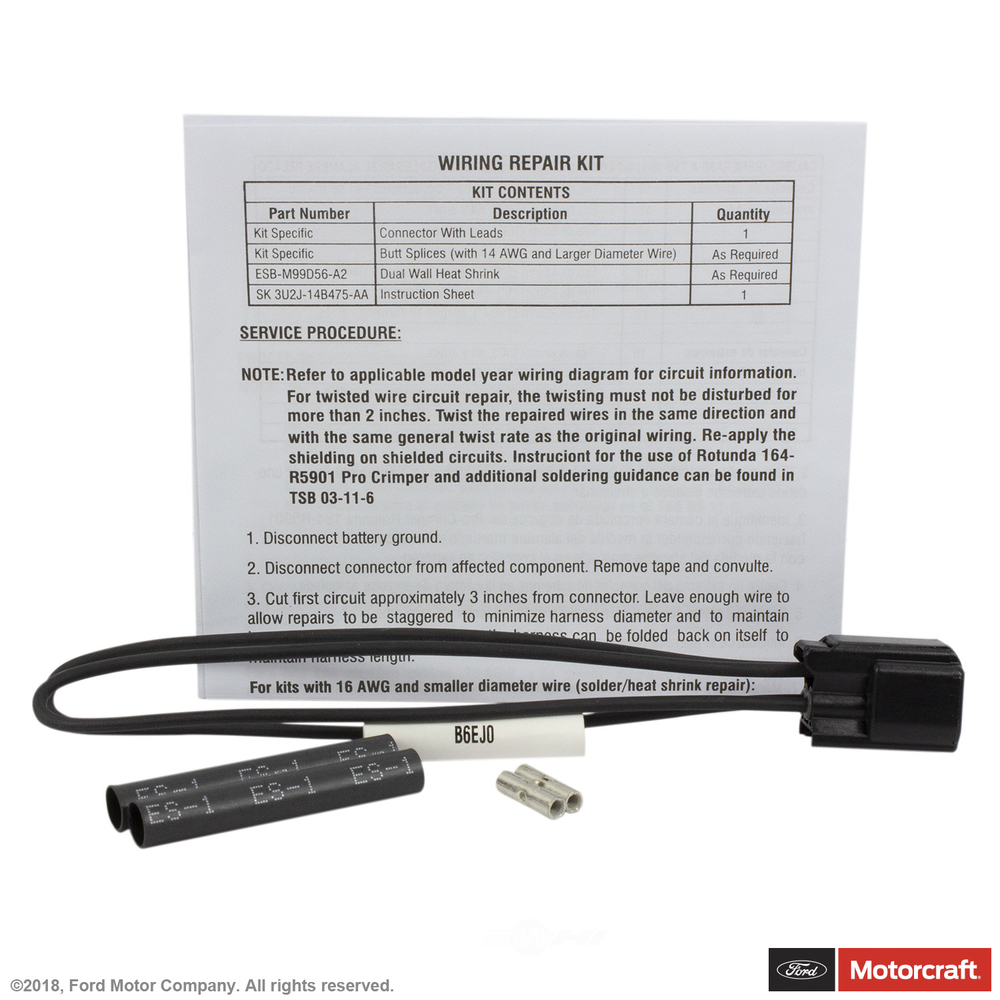 Foto de Conector de Sensor de Posicin de Cigueal para Ford Ranger 1996 Marca MOTORCRAFT Nmero de Parte WPT-1522