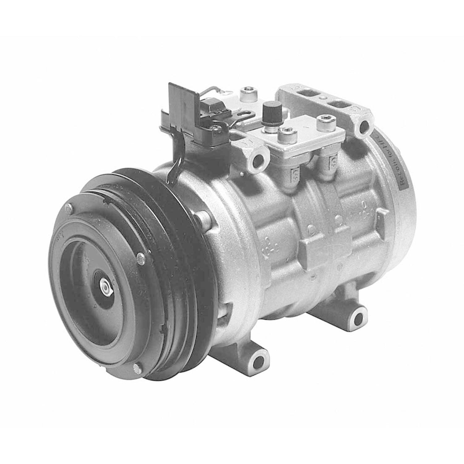Foto de Compresor y embrague de Aire Acondicionado para Mercedes-Benz 420SEL Mercedes-Benz 560SEC Mercedes-Benz 560SEL Mercedes-Benz 560SL Marca DENSO Remanufacturado Parte #471-0233