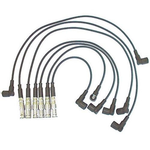 Foto de Juego de Cables de Encendido 7mm para Mercedes-Benz 190E Mercedes-Benz 260E Mercedes-Benz 300CE Mercedes-Benz 300E Mercedes-Benz 300SE Mercedes-Benz 300SEL Mercedes-Benz 300TE Marca DENSO Parte #671-6149