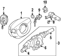 Foto de Interruptor Combinado Original para Infiniti G35 Nissan Titan Nissan Rogue Nissan Versa Nissan Marca NISSAN N�mero de Parte 25540EE90E
