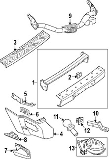 Foto de Arns para Remolque Original para Nissan Xterra Marca NISSAN Nmero de Parte 999T8KR020