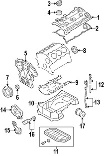 Foto de Crter Original para Infiniti Nissan Marca NISSAN Nmero de Parte 111104GA2A