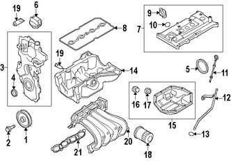 Foto de V�lvula PCV Original para Nissan  Infiniti Marca NISSAN N�mero de Parte 118106N202