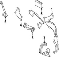 Foto de Antena de Telefono Movil Original para Nissan Versa 2007 2008 2009 Marca NISSAN Nmero de Parte 28212EM30A