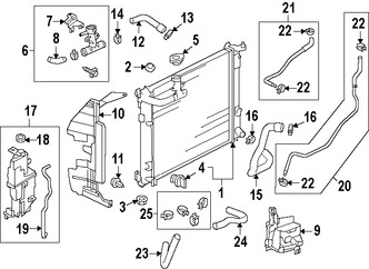 Foto de Deflector de aire soporte de radiador Original para Nissan Versa Note 2014 2015 2016 Marca NISSAN Nmero de Parte 214983VB3B