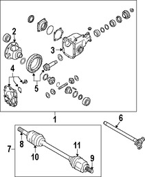 Foto de Juego Bota para Junta Homocinetica Original para Infiniti Nissan Marca NISSAN N�mero de Parte C9BDA4GB0H