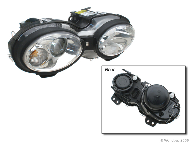 Foto de Conjunto de Faros Delanteros para Jaguar X-Type Marca Genuine Nmero de Parte W0133-1597948