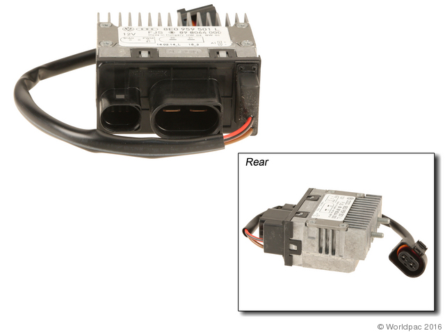 Foto de Controlador del Ventilador Refrigeraci�n del Motor para Audi S4 2004 2005 2006 2007 2008 Marca Genuine N�mero de Parte W0133-1919591
