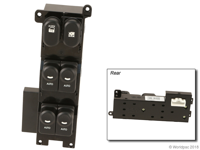 Foto de Interruptor de vidrio elctrico de la puerta para Hyundai Elantra 2009 2011 2012 2010 Marca Genuine Nmero de Parte W0133-1948979