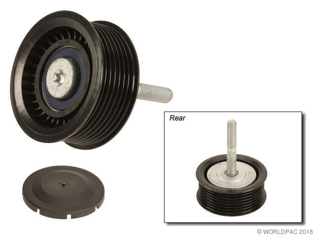 Foto de Rodillo Tensor para Porsche Cayenne 2003 2004 2005 2006 Marca Genuine Nmero de Parte W0133-2040401