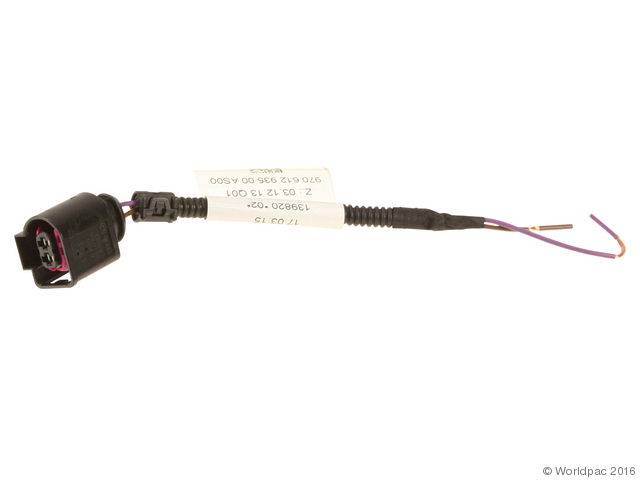 Foto de Conector de Claxon / Bocina para Porsche Panamera 2010 2011 2012 2013 Marca Genuine Nmero de Parte W0133-2190996