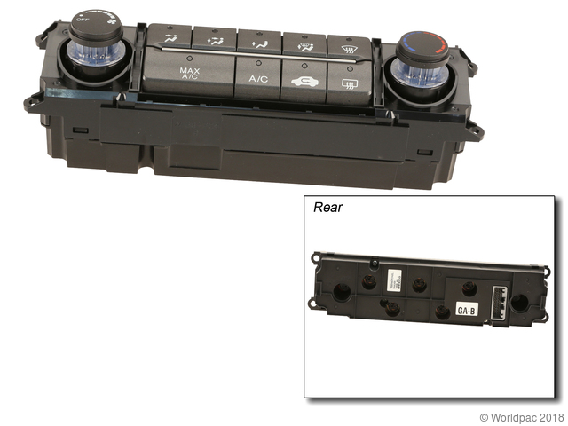 Foto de Panel de Control de Aire Acondicionado / Calefacci�n para Honda Civic 2008 2009 2010 2011 2006 2007 Marca Genuine N�mero de Parte W0133-2537561