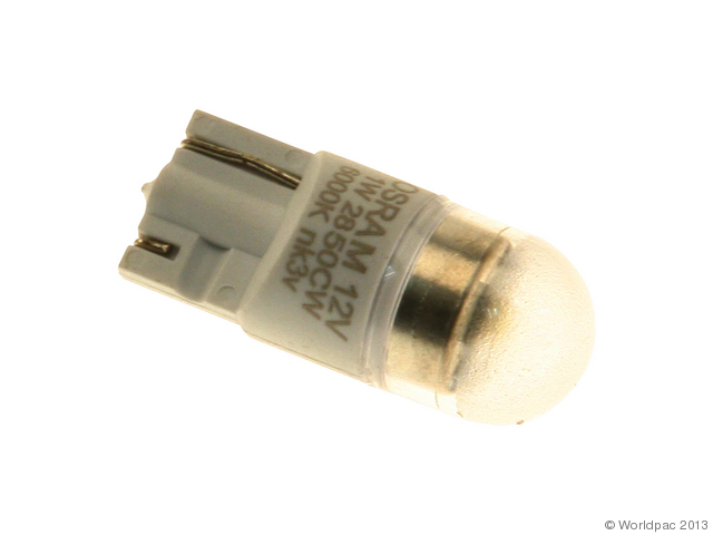 Foto de Bombilla de luz de placa para Land Rover Audi Porsche Volkswagen Mercedes-Benz BMW Mini Cooper Saab Volvo... Marca Osram/sylvania Nmero de Parte W0133-1965157