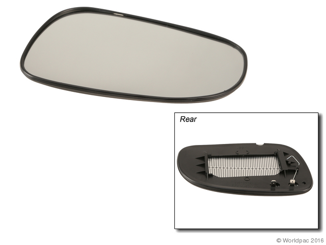 Foto de Cristal de espejo de la puerta para Volvo S60 Volvo S80 Volvo V70 Volvo XC70 Marca Professional Parts Sweden N�mero de Parte W0133-1948682
