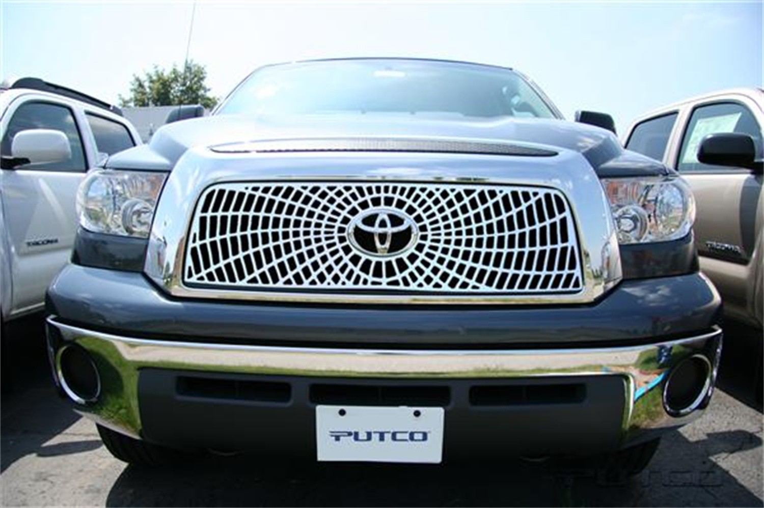 Foto de Insercion de parrilla / rejilla  Liquid Spiderweb para Toyota Tundra 2007 2008 2009 Marca PUTCO Nmero de Parte 303192