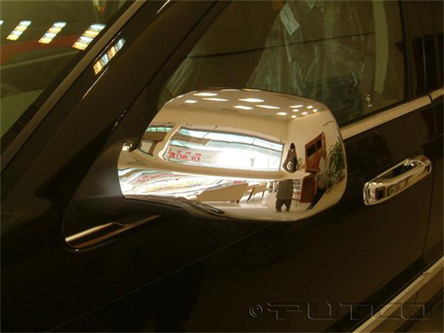 Foto de Cubierta de Espejo Retrovisor Externo Chrome para Jeep Grand Cherokee 2005 2007 2011 Marca PUTCO N�mero de Parte 402021