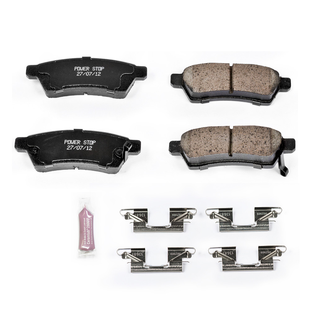 Foto de Pastillas de Freno Fibra de Carbon / Cermica con Kit de Armado Evolution Sport Z23 para Nissan Frontier Nissan Xterra Marca POWER STOP Nmero de Parte #Z23-1100