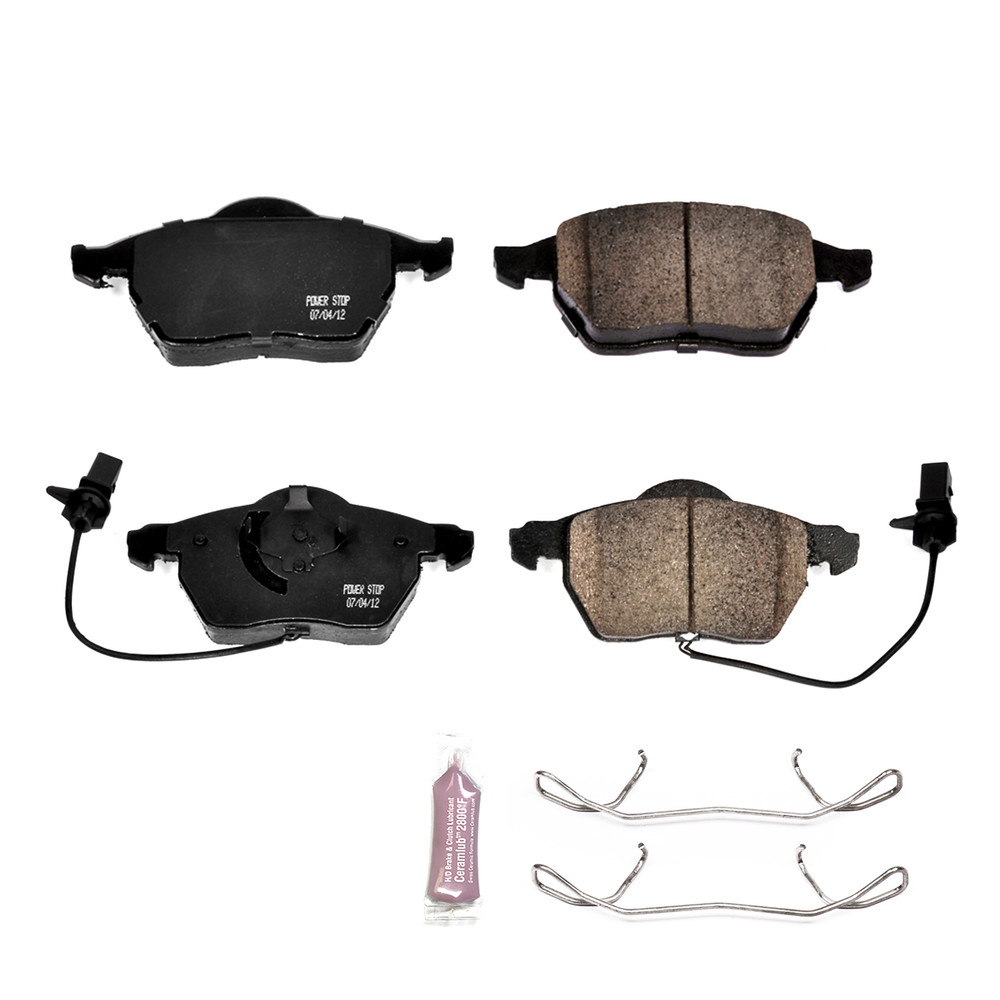 Foto de Pastillas de Freno Fibra de Carbon / Cer�mica con Kit de Armado Z23 Evolution Sport para Audi A4 Audi A4 Quattro Audi A6 Audi A6 Quattro Volkswagen Passat Marca POWER STOP Parte #Z23-840