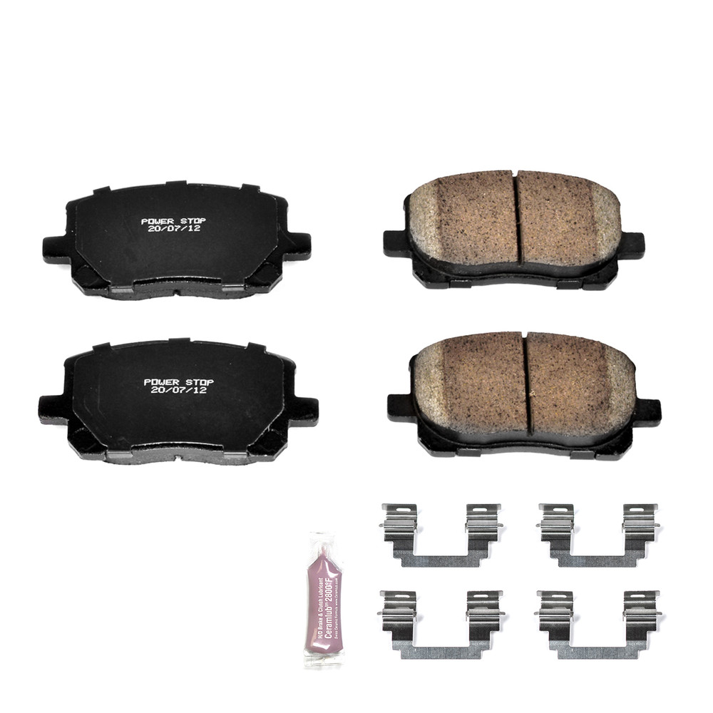 Foto de Pastillas de Freno Fibra de Carbon / Cer�mica con Kit de Armado Evolution Sport Z23 para Toyota Corolla Toyota Matrix Pontiac Vibe Marca POWER STOP N�mero de Parte #Z23-923