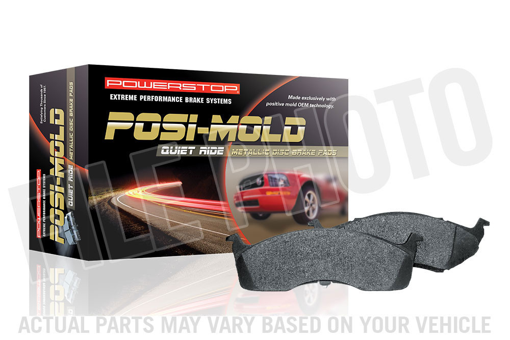 Foto de Pastilla de Freno de Disco Posi-Mold Carbon Matrix Metallic para Buick Cadillac Chevrolet Oldsmobile Pontiac Saturn Marca POWER STOP N�mero de Parte PM18-714