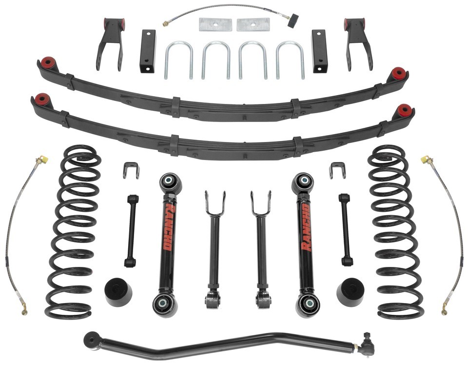 Foto de Kit de Suspensin Rancho System para Jeep Cherokee Marca RANCHO Nmero de Parte RS66002B