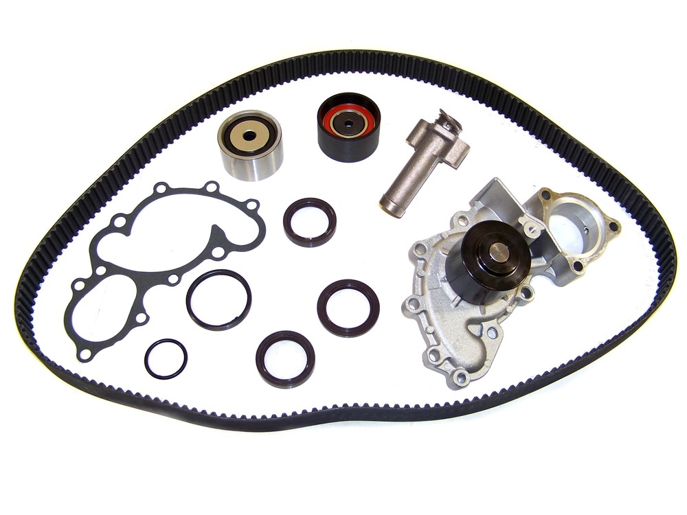 Foto de Juego de Correa de Tiempo con Bomba de Agua para Toyota Camry 1992 1993 Marca DNJ ENGINE COMPONENTS Nmero de Parte TBK958AWP