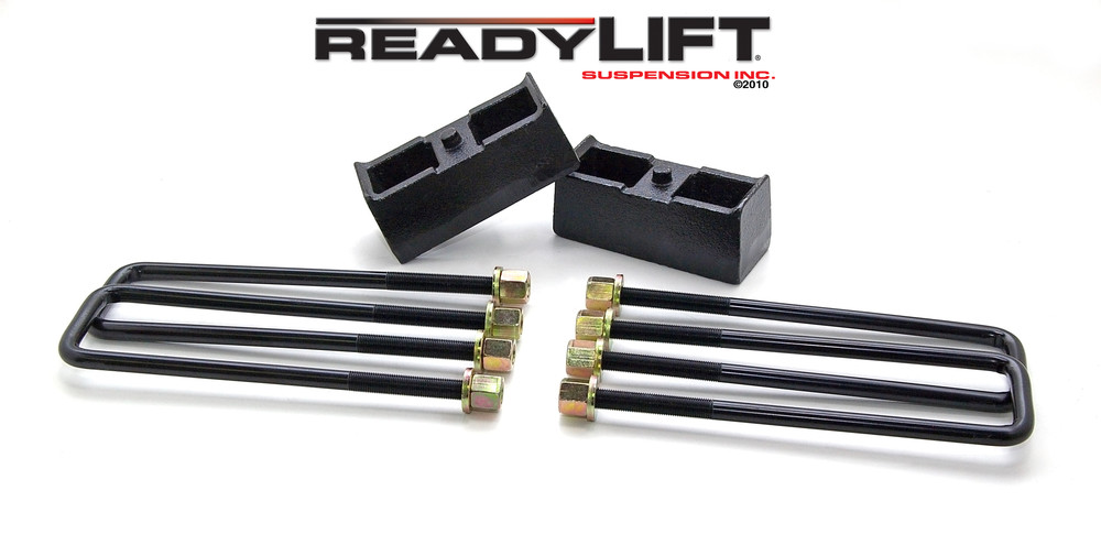 Foto de Juego de Anillos U de Eje de Hoja de Muelle 2 25 in para Chevrolet Silverado 1500 2003 2008 2011 Marca READY LIFT N�mero de Parte 66-3002