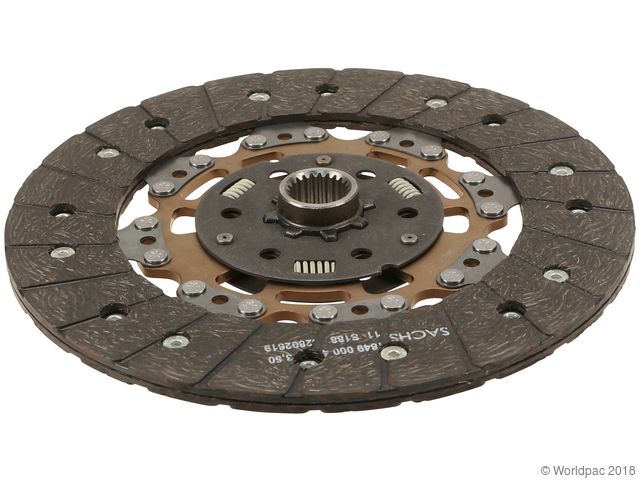 Foto de Disco de Fricci�n del Embrague para Volkswagen Jetta Volkswagen Beetle Volkswagen Golf Audi TT Quattro Marca Sachs N�mero de Parte W0133-1603206