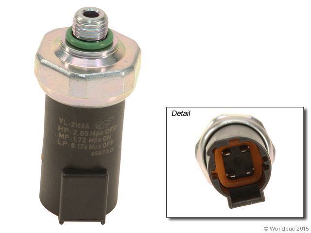 Foto de Interruptor de Lado de presi�n alta Aire Acondicionado para Nissan y Infiniti Marca Santech N�mero de Parte W0133-1721584