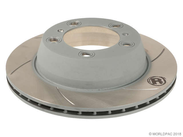 Foto de Rotor del Disco de freno para Porsche Cayman Porsche Boxster Marca Sebro Slotted N�mero de Parte W0133-2297331