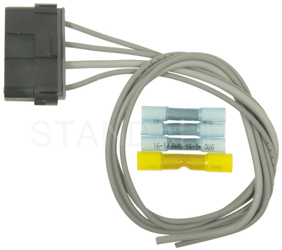 Foto de Conector de Resistencia del Motor de Climatizacin para Chevrolet Camaro 1999 Chevrolet Silverado 1500 2002 GMC Sierra 2500 2002 Marca STANDARD MOTOR Nmero de Parte S-1643