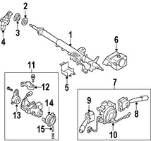 Foto de Interruptor Combinado Original para Subaru Legacy Subaru Outback Subaru B9 Tribeca Subaru Tribeca Marca SUBARU N�mero de Parte 83115AG052
