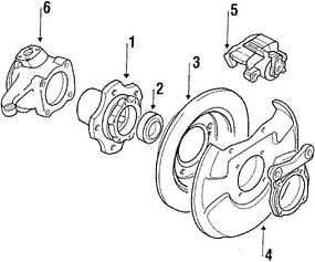 Foto de Rodaje de Rueda Original para Suzuki Samurai Marca SUZUKI N�mero de Parte 0926541001