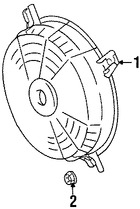 Foto de Ventilador del Condesador del Aire Acondicionado Original para Suzuki Grand Vitara Suzuki Vitara Suzuki XL-7 Marca SUZUKI Nmero de Parte 9556067D02