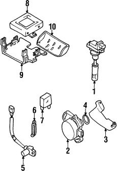 Foto de Sensor de posici�n del cigue�al Original para Suzuki Marca SUZUKI N�mero de Parte 3322077E00