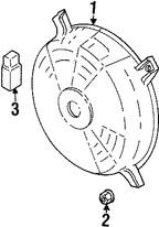 Foto de Rele de Motor de Ventilador de Condensador Aire Acondicionado Original para Suzuki Vitara Suzuki Samurai Suzuki Sidekick Suzuki Grand Vitara Suzuki XL-7 Marca SUZUKI Parte #9557673A00