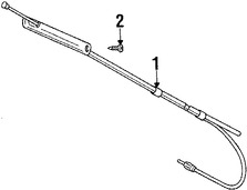 Foto de Mstil de Antena de Radio Original para Suzuki Vitara Suzuki Grand Vitara Marca SUZUKI Nmero de Parte 3925065D10