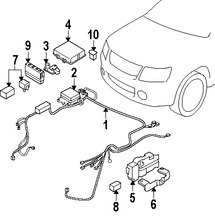 Foto de Arns de Cables del Motor Original para Suzuki Grand Vitara 2006 2007 2008 Marca SUZUKI Nmero de Parte 3660166J70