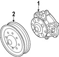 Foto de Polea de la bomba de agua del motor Original para Suzuki Grand Vitara 2010 Suzuki XL-7 2007 2008 2009 Marca SUZUKI Nmero de Parte 1751178J10