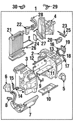 Foto de Resistencia Motor de Ventilador Aire / Calefaccion Original para Suzuki Aerio 2002 2003 2004 2005 Marca SUZUKI Nmero de Parte 7424054G01