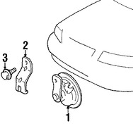 Foto de Claxon / Corneta / Bocina / Pito Original para Suzuki Aerio 2002 2003 2004 2005 2006 2007 Marca SUZUKI N�mero de Parte 3850054G10