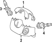 Foto de Interruptor Combinado Original para Suzuki Verona 2004 2005 2006 Marca SUZUKI N�mero de Parte 3742086Z00
