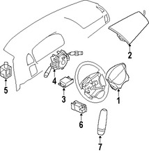 Foto de M�dulo de control del Air Bag Original para Suzuki Verona 2004 Marca SUZUKI N�mero de Parte 3891086Z01
